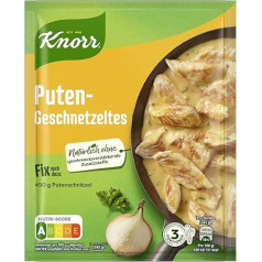Смесь приправ Knorr Fix для индейки, нарезанной кусочками, для приготовления вкусных блюд без вкусовых добавок 54 г 1 шт.