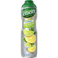 Teisseire Lemon Lime (Citron - Citron Vert) Zero - без сахара для безалкогольных напитков 60cl