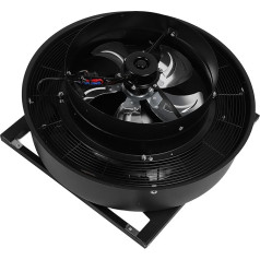 Fabater Dachmontierter Solar-Dachbodenventilator, Solarbetriebener Dachabluftventilator 100-240 V, Energieeffizient, Regensicher, Einfache Installation für Zuhause (EU-Stecker)
