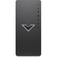 HP VICTUS 15L Gaming Desktop, Intel Core i7-13700F, 16GB DDR4-3200MHz RAM, 512GB PCIe NVMe M.2 SSD, NVIDIA GeForce RTX 3050, Windows 11 Home, Mica Silver
