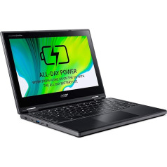 Acer Chromebook Spin 311 R721T - (AMD A4-9120C, 4 ГБ RAM, 32 ГБ eMMC, 11,6-дюймовый сенсорный HD-дисплей, Chrome OS, черный)
