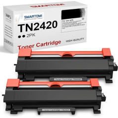 Совместимый тонер-картридж SMARTOMI TN2420 TN-2420 для Brother TN2420 TN2410 DR2400 для MFC-L2710DW L2710DN DCP-L2510D L2530DW L2550DN, HL-L2310D L2350DW L2370DN L2370DN L23370DN 75DW 75DW 7730DW