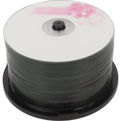 CD-R болванки 700MB 52X Записываемые диски для записи музыки и сохранения цифровых изображений (упаковка из 50 штук)