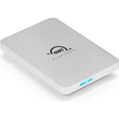OWC - Envoy Pro Electron - 1.0TB - NVMe M.2 SSD, USB 3.2 Gen 2 Type-C до 10Gb/s, до 1011MB/s, USB 2.0/3.0 Compatible, Portable, Dustproof and Waterproof IP67 (Rugged), Bus Powered