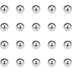 Стальные шарикоподшипники MACHSWON 3 мм, прецизионные шарики из нержавеющей стали 316L, G100, идеально подходят для различных отраслей промышленно