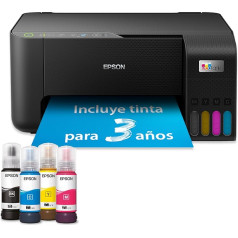 Epson EcoTank ET-2862 Многофункциональный принтер 3-в-1 A4 Перезаряжаемые баки высокой емкости 4 бутылки в комплекте (черный, голубой, пурпурный, желты
