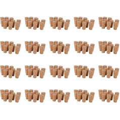 Scalewbin 200 Stück Konische Korken Stopper DIY Kunst Modell BAU 22 x 17 x 35mm