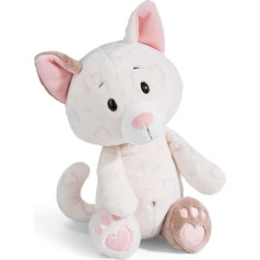 NICI 49412 Cuddly Toy Love Cat Hearty 50 см белая устойчивая мягкая игрушка из мягкого плюша, милая плюшевая игрушка для объятий и игр, для детей и взрослых, о