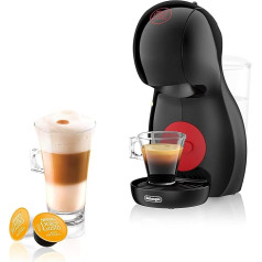 De'Longhi Nescafé Dolce Gusto Piccolo XS EDG Капсульная машина для горячих и холодных напитков 15 бар давление насоса ручное дозирование воды, черный