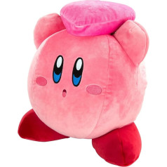 Club Mocchi Mocchi Tomy Kirby Heart Mega Plush Toy 38 см из вселенной Nintendo - супер мягкая и идеальная для коллекционеров - подходит для девочек и мальчиков от 3 лет - 