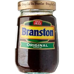 Branston Original Pickle 360g - Branston Original Sweet Cucumber Идеально подходит для: Сыры, салаты, холодные закуски и сэндвичи