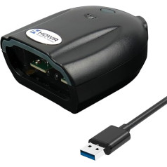 Стационарный USB профессиональный автоматический сканер штрих-кода сканирование штрих-кода читатель черный передовые очень быстро