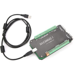 Контроллер ЧПУ NVCM, плата управления движением MACH3 с изоляцией оптопары, USB интерфейс 6-осевой токарный станок для фрезерного станка с ЧПУ