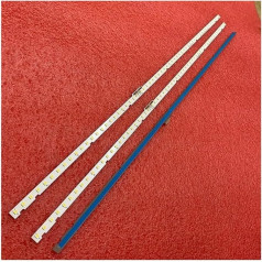 MFHgLKT 3 stücke Streifen 60LED Kompatibel Mit UN75RU7100F UN75NU710DF UN75NU7100G UN75NU7100 UN75NU7100F UN75NU6900 UN75NU6950F UN75NU7200 UN75NU7200F