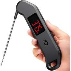 ThermoMaven цифровой термометр для мяса - 1s мгновенный дисплей термометр для гриля, NIST сертифицированный ±0.3℃ точный термометр приготовления пи
