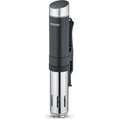SEVERIN Sous Vide SV 2451, 39,5 Sous Vide Stick с сенсорным управлением, мощный Sous-Vide Cooker со светодиодным дисплеем, для обычных приборов, матовая нержавеющая ст