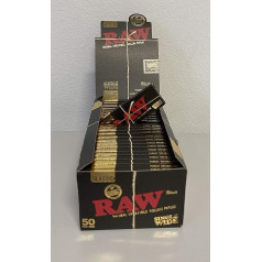 RAW 19425 Black Classic Wide-Single Window-50 буклетов по 50 листов бумаги