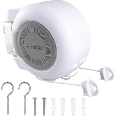 Hoxsury стены экономии пространства выдвижной линии одежды, регулируемый канат крытый и открытый невидимый 30M выдвижной кабель для балкона / к