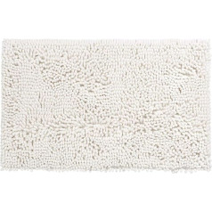 PANA® Premium Chenille Bath Mat (50 x 80 см) - Коврик для ванной из особо мягких волокон - Впитывающий и моющийся - Коврик для душа, коврик для ванной, коврик дл