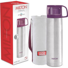 Milton Термос Osteel Glassy 1000 (питьевая чашка) с крышкой, фиолетовый