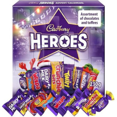Адвент-календарь Cadbury Heroes Premium 230 г