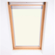 Рулонная штора Bloc Skylight 102 для мансардного окна Velux, блокирующая, черная