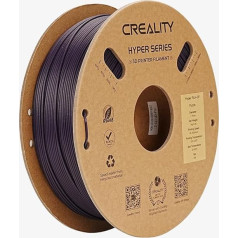 Углеродное волокно Creality, 1,75 мм, для K1C, 3D-принтер для высокой скорости 50-300 мм/с, 1 кг/пул Hyper PLA-CF Filament, точность размеров ± 0,03 мм (фиолетовый)