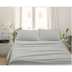 Сделано в Италии - Capri Комплект постельного белья для двуспальной кровати 140 см 4 предмета из хлопка - 1 плоская простыня + 1 пододеяльник + 2 на