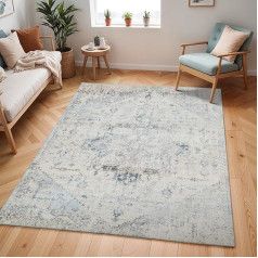 Surya Tampa Vintage Large Rug, восточный ковер для гостиной, 200 x 274 см, столовая, спальня, ковер в стиле бохо, короткий ворс для легкого ухода, узорчатый ко