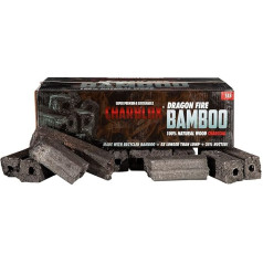Бамбуковые угольные поленья CHARBLOX Dragon Fire - 5 фунтов