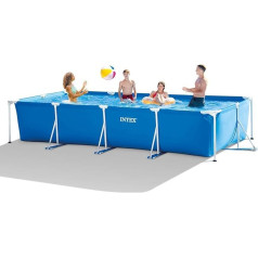 Intex 3 м x 2 м Прямоугольный бассейн на металлическом каркасе Paddling Pool