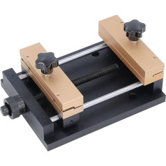 OUKENS 120 x 120 mm Lasermarkierungsmaschine, Alufolienklemme, Aluminiumlegierung, Alufolie, Papierhalterung, einfach zu demontieren