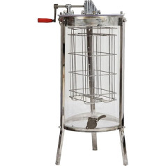 2-рамочный шейкер для меда из нержавеющей стали ручной экспортный шейкер для меда 2-рамочный прозрачный ручной шейкер для меда пчеловодчес