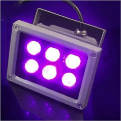 JOXLOVER LED УФ лампа для полимеризации геля, 30 Вт LED УФ лампа для полимеризации геля, угол луча УФ света 395 нм Целебное масло печатная машина стек