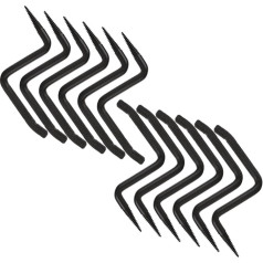 JMIATRY 12 упаковок 4-дюймовых винтовых ступеней для охоты, нескользящие крючки для лука, самонарезающие винты для крепления, подставка для охо