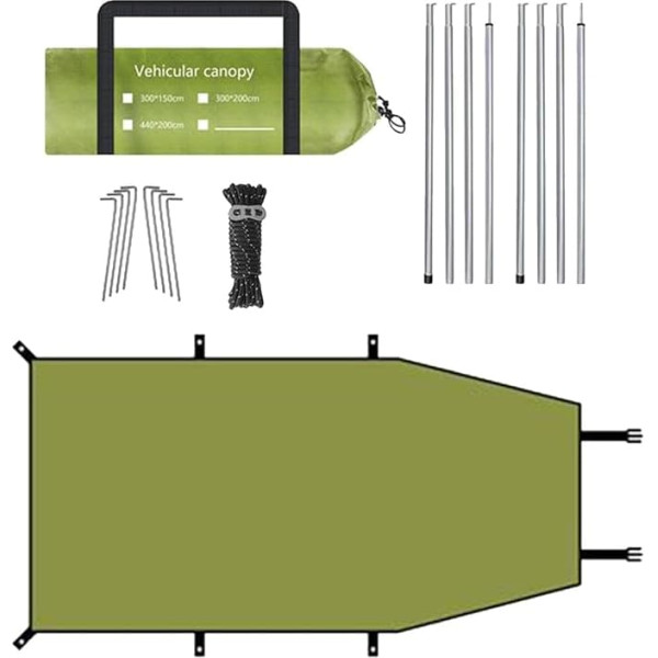 Палатка для внедорожника, палатка для внедорожника, палатка для автомобиля, тент-зонтик, водонепроницаемый тент-навес, палатка для внедоро
