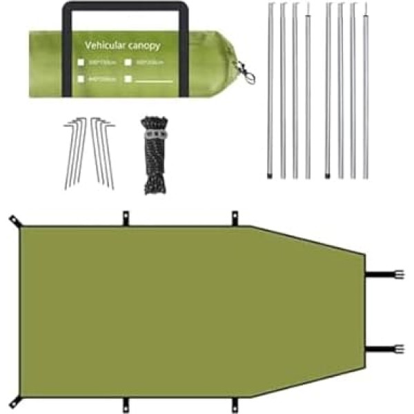 Палатка для внедорожника, палатка для внедорожника, палатка для автомобиля, тент-зонтик, водонепроницаемый тент-навес, палатка для внедоро