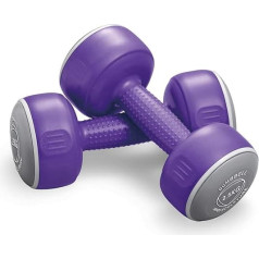 Гантели унисекс Body Sculpture BW108-05 фиолетовые 2 x 2,5 кг