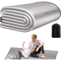 Спальный коврик - кемпинговый коврик для сна, кемпинговый матрас для сна | Спальный коврик для палатки из алюминиевой фольги | Кемпинговый к