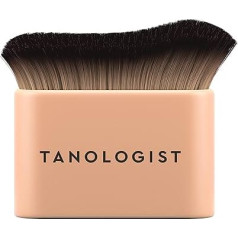 Tanologist KABUKI Face and Body Brush Self-Tanning Applicator for Airbrush Finish Beige