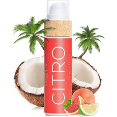 Ускоритель загара COCOSOLIS CITRO - органическое масло для загара с витамином Е для быстрого интенсивного загара - усилитель загара для насыщенно