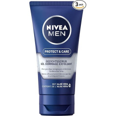 Nivea Men Отшелушивающий скраб для лица, 75 мл