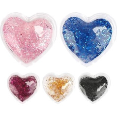 FRCOLOR 5st Augenklappe Gel-augenpflaster Unter Augenpads Unter Augen-eisflecken Unter Den Augen-gel-pads Kühlende Augenpads Gel-augenpads Wiederverwendbare Gelpads Für Die Augen Pvc