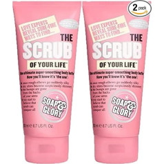 Soap And Glory The Scrub Of Your Life Body Buffer 200ml - Pack Of 2