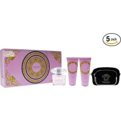 Versace Bright Crystal Eau de Toilette 90 мл + SG 100 мл + BL 100 мл + сумка