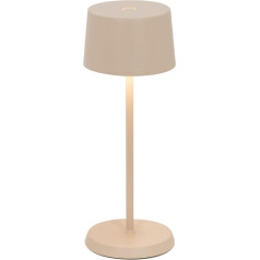 Zafferano, Olivia Micro Lamp, беспроводная, перезаряжаемая настольная лампа с сенсорным управлением, также подходит для использования на улице, диммер,