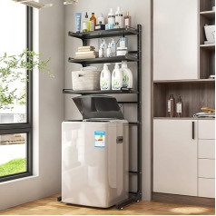 Abcool Над Туалетом Органза Регулируемая Подставка Полка Для Хранения Для Белья Полка Ванная Комната Экономия Места