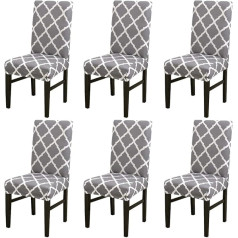 ‎Topchances Topchances Натяжные чехлы для обеденных стульев, чехлы для стульев Slipcovers Комплект домашнего декора столовой чехлы для сидений европейс