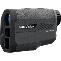 CoxiVision Golf Hunting Rangefinder 1000 Yards Range 6x Magnification Pin Seeker Flag Lock & Vibration Arc Gun Mode Angle Compensation