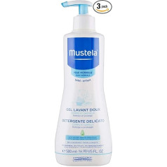 Mustela Мягкий очищающий гель 3 x 500 мл